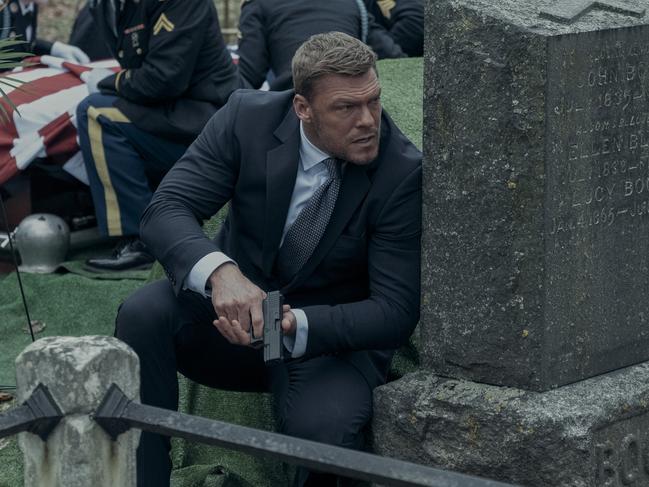 Alan Ritchson in second season of Reacher. PIcture: Prime Video