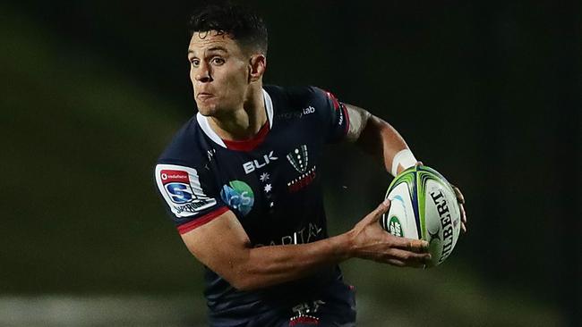 Melbourne Rebels five-eighth Matt Toomua has been telling tales out of school