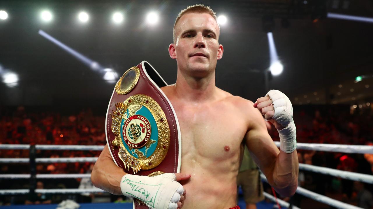 Liam Wilson exacted revenge on Joe Noynay with a stunning knockout victory. (Photo by Chris Hyde/Getty Images)