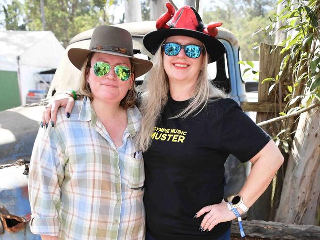 Sam Morrison and Tamara Rigarlsford at Gympie Music Muster. Picture: Patrick Woods.