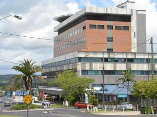 A woman accused of a syringe attack on a wardsman at Lismore Base Hospital has faced court via video link from custody. Picture: Marc Stapelberg