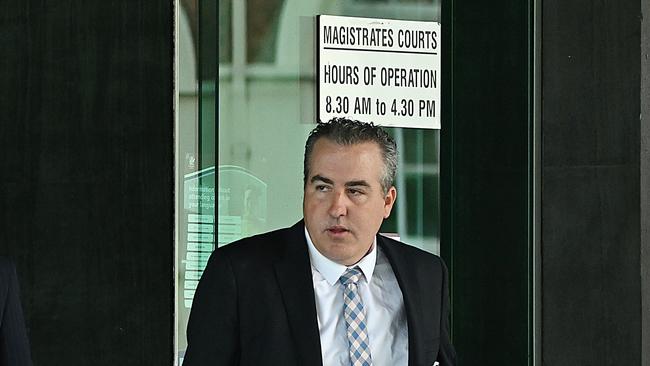 Jimmy Sullivan MP, Member for Stafford, at the Brisbane Magistrates Court in October. Picture: Lyndon Mechielsen