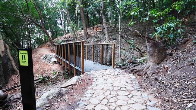 Stage 1 of the trail was built by Wagners who won a Queensland Government contract. Picture: Brendan Radke