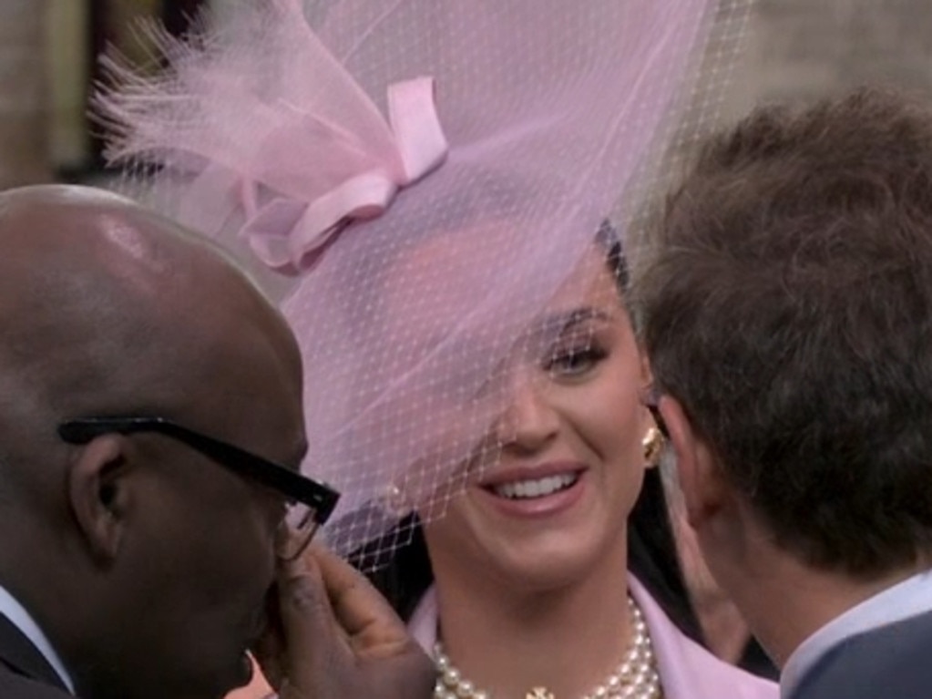 Katy Perry dazzles in pink at King Charles' coronation. Picture: 7 News