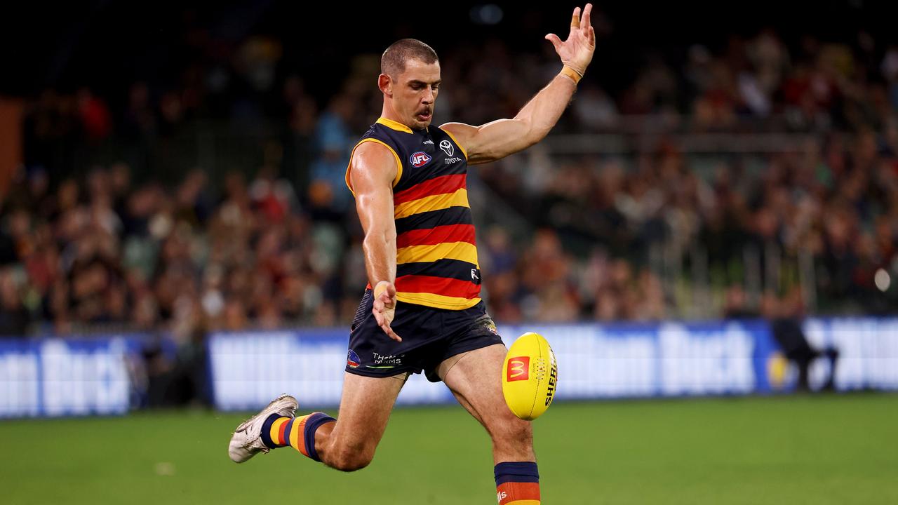 Taylor Walker is the Crows’ leading goalkicker with 18 this season. Picture: Getty Images