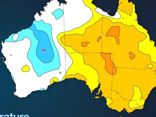 Autumn looks like it's going to be hotter than normal. Picture: Bureau of Meteorology