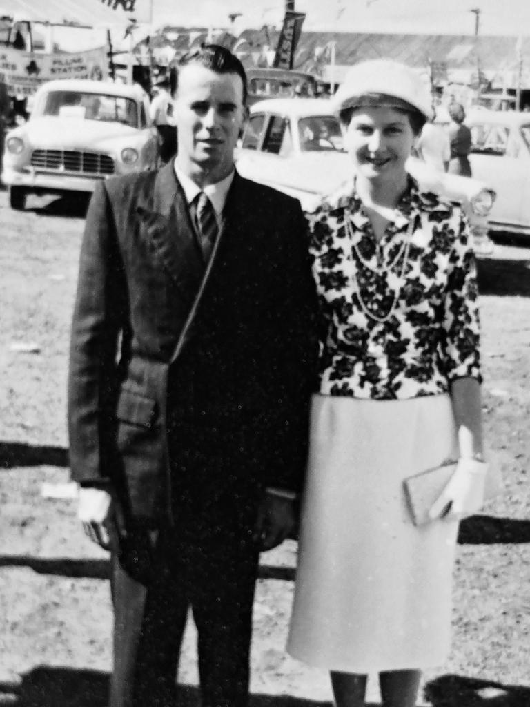 Nancy Fermoyle and her husband, Dennis, enjoyed a wonderful life on the Hervey Bay farm where Nancy still lives today.