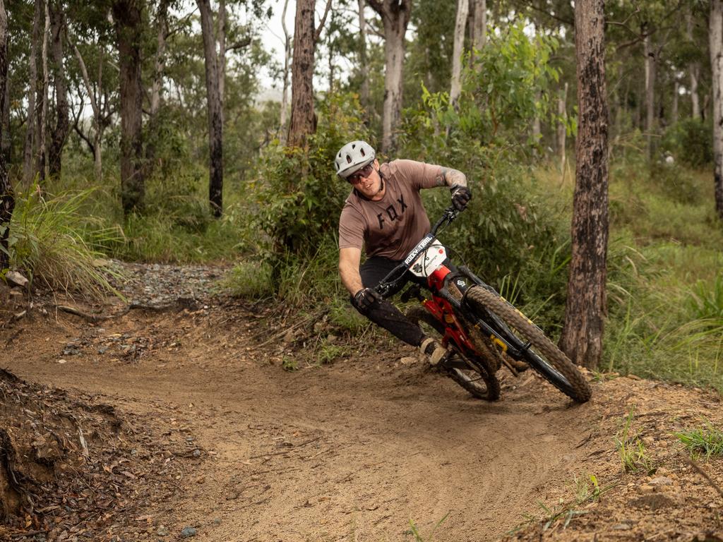 Mountain bike riders from across Australia descended on the Pioneer Valley at the weekend for the inaugural Rocky Trail Entertainment Fox Superflow at Finch Hatton in July, 2024. Picture: Rocky Trail Entertainment