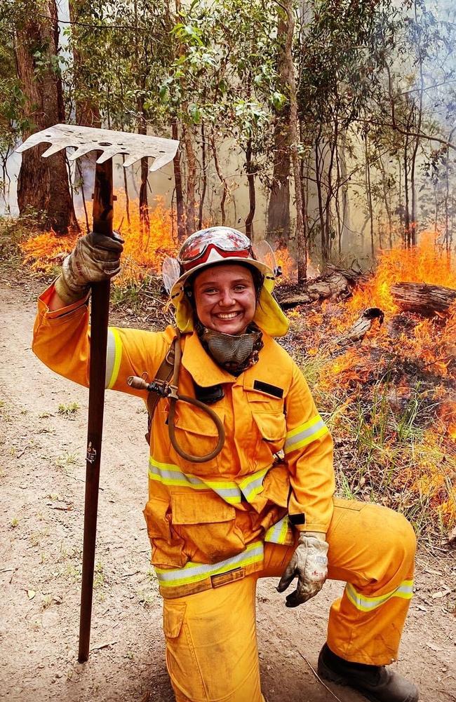 Georgia Glentworth joined Closeburn Rural Fire Brigade in 2022 and has undertaken a range of training since then. Picture: Contributed