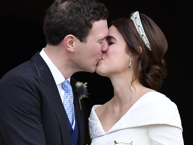 Her Royal Highness Princess Eugenie and Jack Brooksbank. Picture: Getty