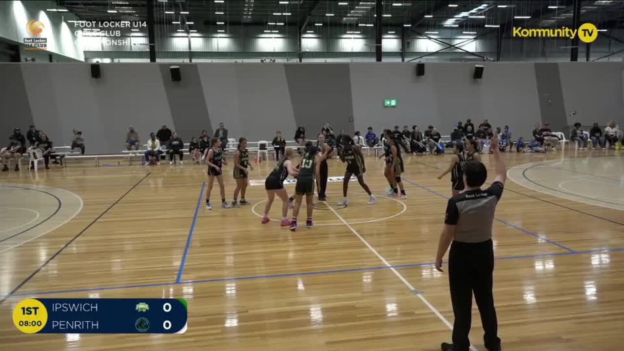 Replay: Ipswich Force v Penrith Panthers (Girls S) - 2024 Basketball Australia U14 Club Championships Day 3