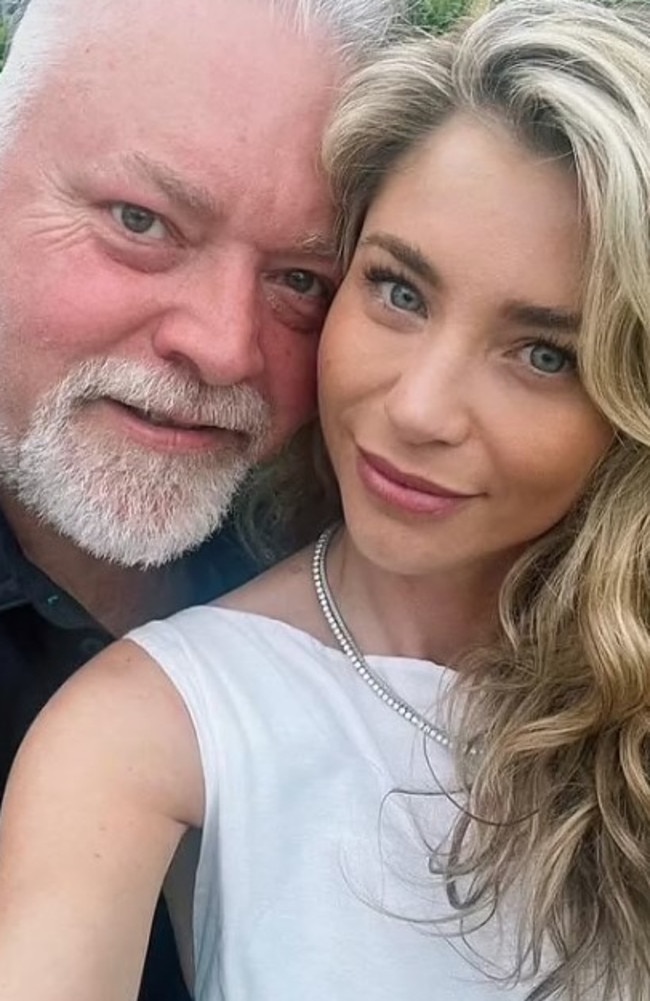 Kyle Sandilands and fiancée Tegan Kynaston were engaged in January 2022. Picture: Instagram