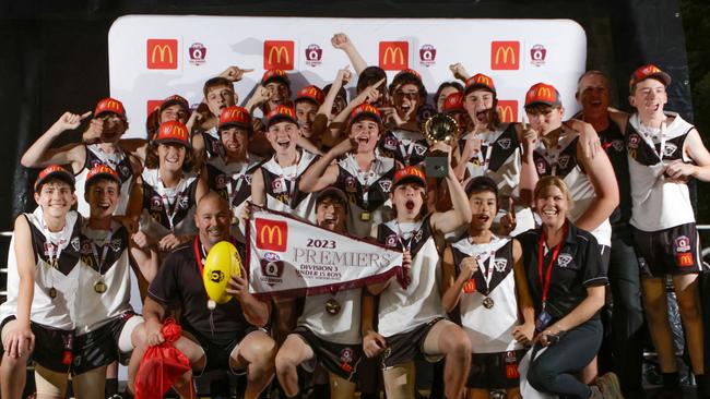 Southport Sharks won the Under 15 Boys Div 3 grand final for SEQJ Gold Coast Northern Rivers. Picture: Supplied