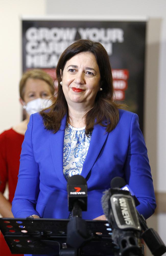 Queensland Premier Annastacia Palaszczuk demanded Mr Morrison call a women’s summit in the wake of the horrific sexual assault scandals exposed this year. Picture: Tertius Pickard