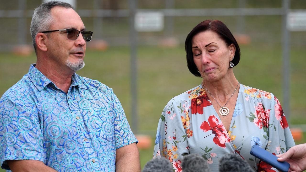 Lloyd and Sue Clarke want coercive control laws introduced in Australia. Picture: Dan Peled/NCA NewsWire