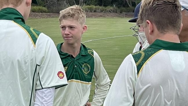 St Patrick's College batting ace Steve Hogan.