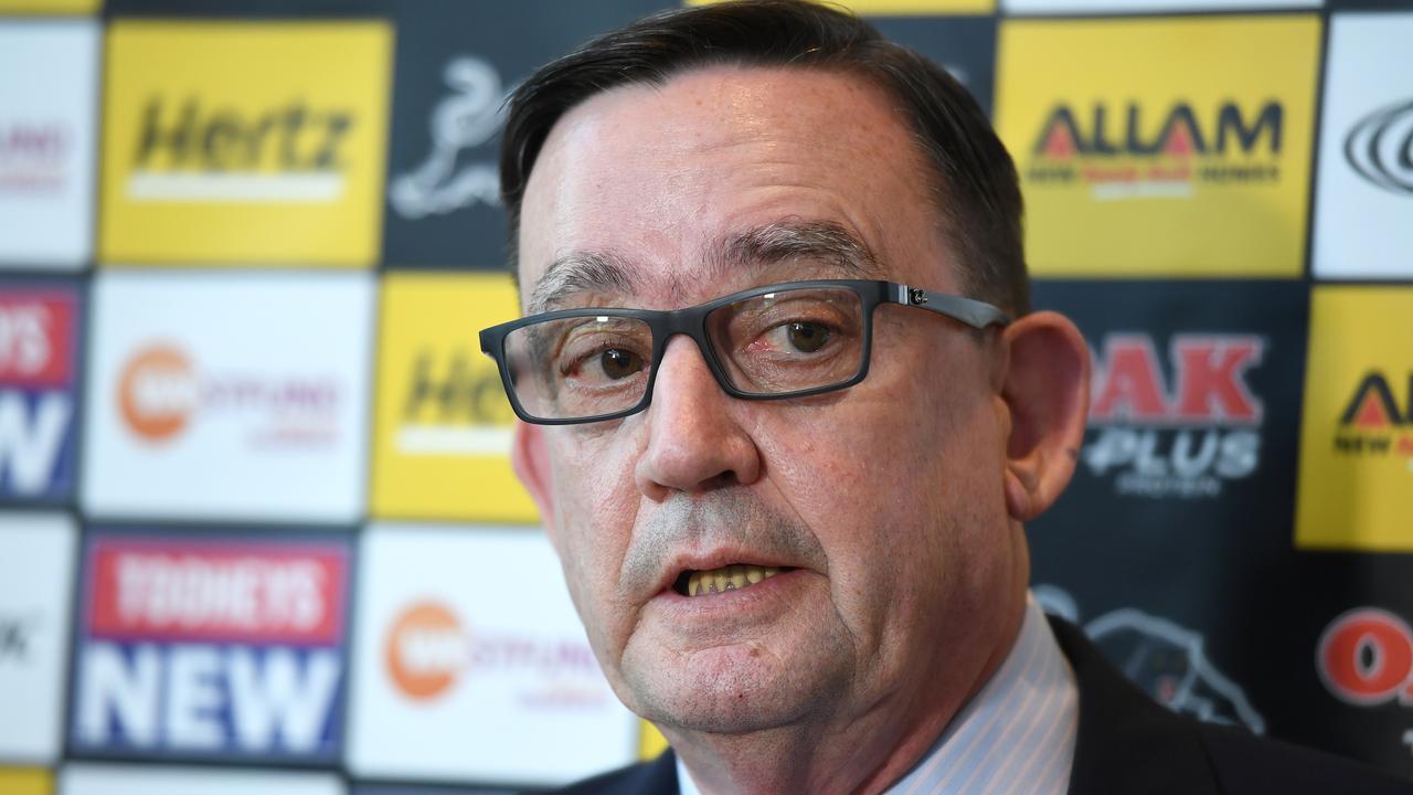 Penrith Panthers CEO Brian Fletcher. Picture: AAP Image/Joel Carrett