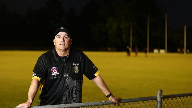 Corowa-Rutherglen coach Peter German. Picture: Brendan Radke