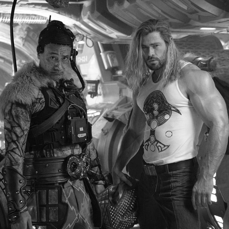 Chris Hemsworth and Taika Waititi have wrapped filming