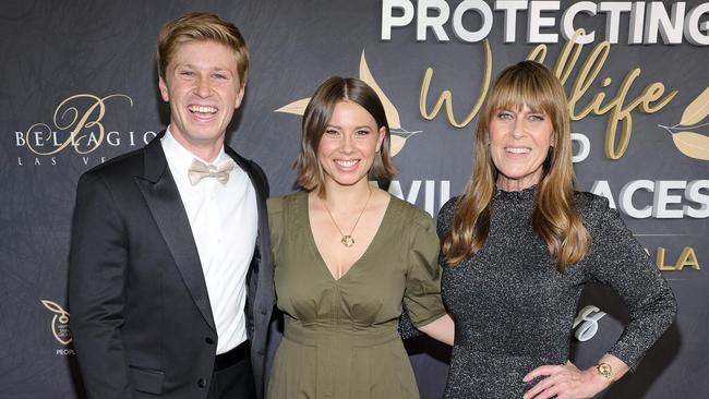 Robert says losing family patriarch Steve Irwin in 2006 brought him, his sister Bindi and mum Terri closer together. Picture: Ethan Miller / Getty Images via AFP