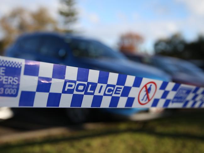 MELBOURNE, AUSTRALIA- NewsWire Photos June 25 2022,  Generic View of Police line tape at a crime scene.Picture: NCA NewsWire /Brendan Beckett