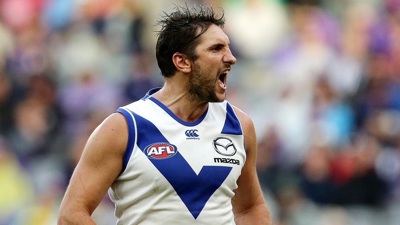 <a capiid="ab81b7fe40b06fb99cea854d214be3b1" class="capi-video">AFL 360 Extra (Round 11)</a>
                     The Kangaroos are making a top-four push. Photo: Will Russell/AFL Media/Getty Images