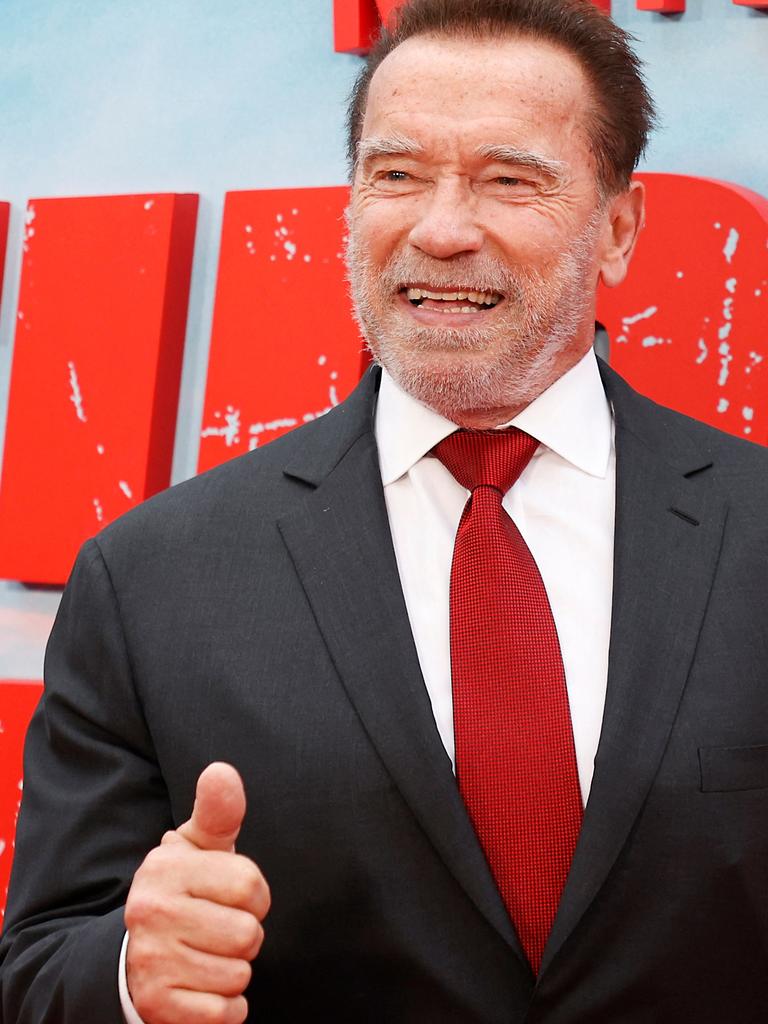 The celebrities who are part of the rotating club include Arnold Schwarzenegger. Picture: Michael Tran/AFP