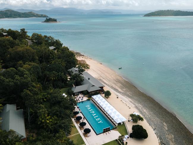 Paspaley's Luncheon seen from above. Picture: supplied