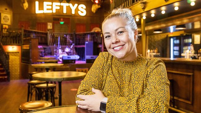 Lefty’s Music Hall marketing manager Tammy Wood said the industry needed to work together. Picture: Richard Walker