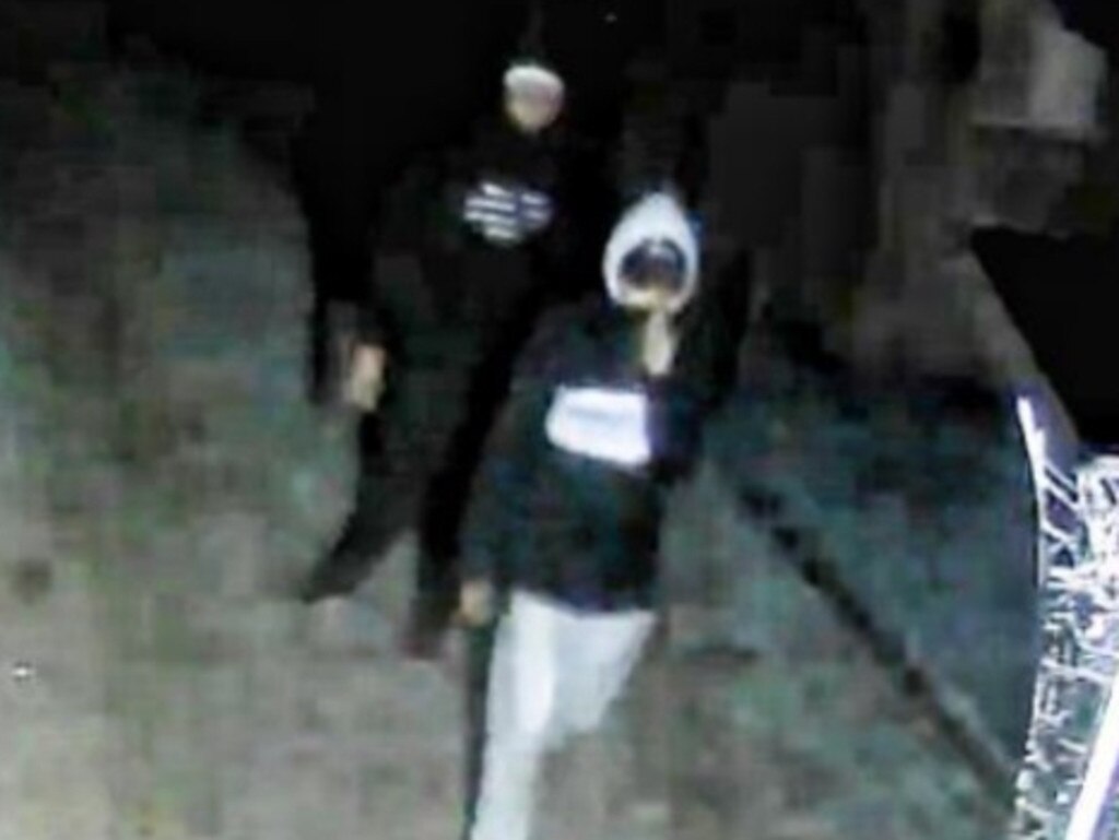 Two people were captured on CCTV footage during a string of break-ins around the South Burnett.