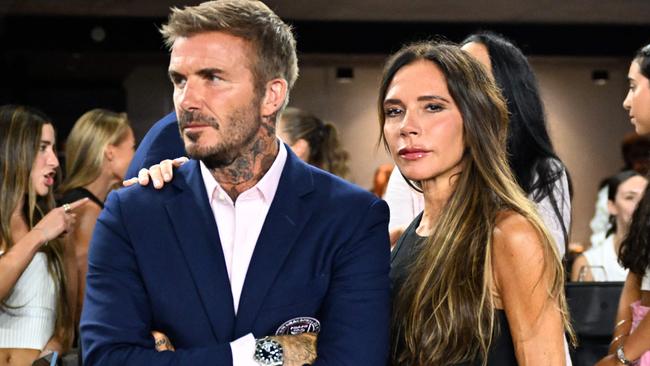 David and Victoria Beckham are the subject of a new book containing potentially explosive claims about their relationship. Picture: AFP