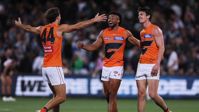 The Giants are through to the preliminary final. (Photo by James Elsby/AFL Photos via Getty Images)