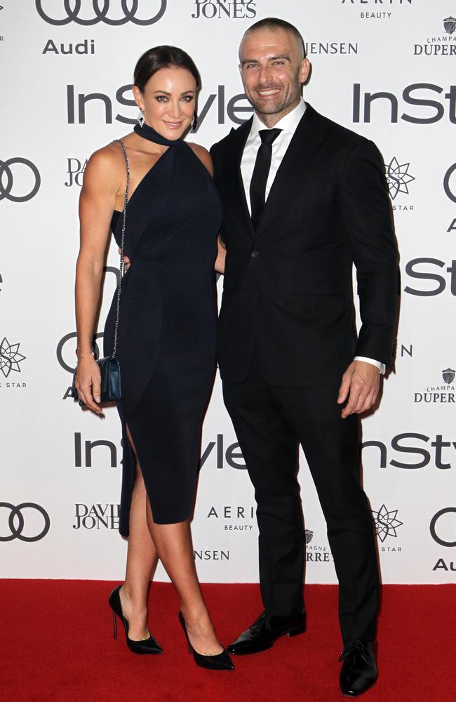 Michelle Bridges and Commando Steve at the InStyle Women of Style held at The Star in Pyrmont. Picture: Christian Gilles