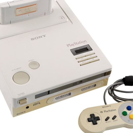 The Nintendo-PlayStation is believed to be the last remaining of the 200 prototypes. Picture: Heritage Auctions