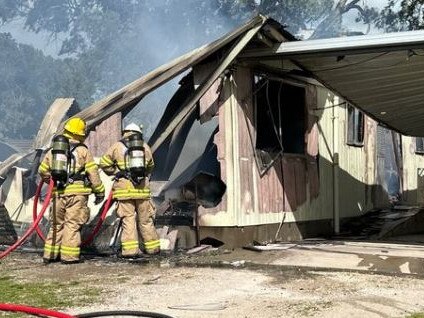 A fire has ripped through a home in the Barossa