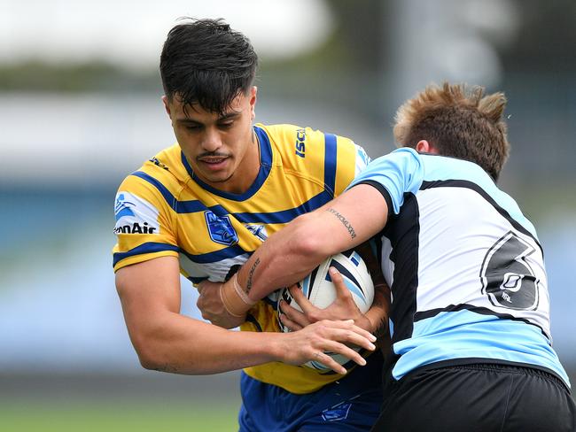 Talented youngster Haze Dunster is in line for his NRL debut in the elimination final. Picture: Gregg Porteous/NRL Photos