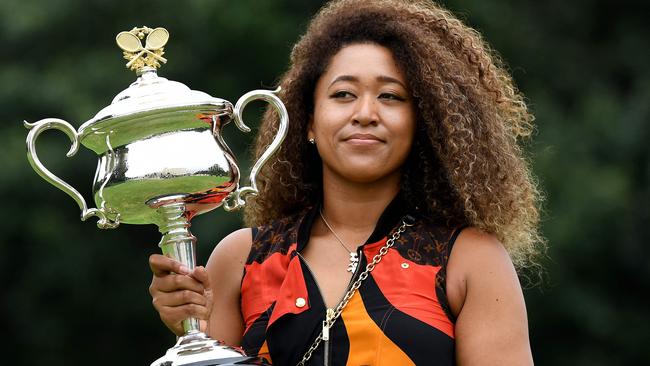 Australian Open champ Naomi Osaka. Picture: AFP