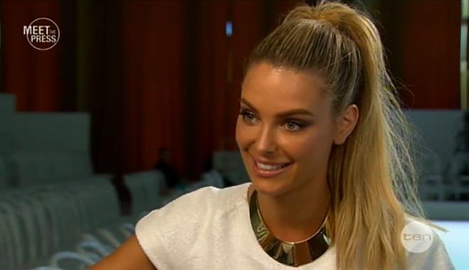 Jen Hawkins On Meet The Press Au — Australias Leading News Site 0350