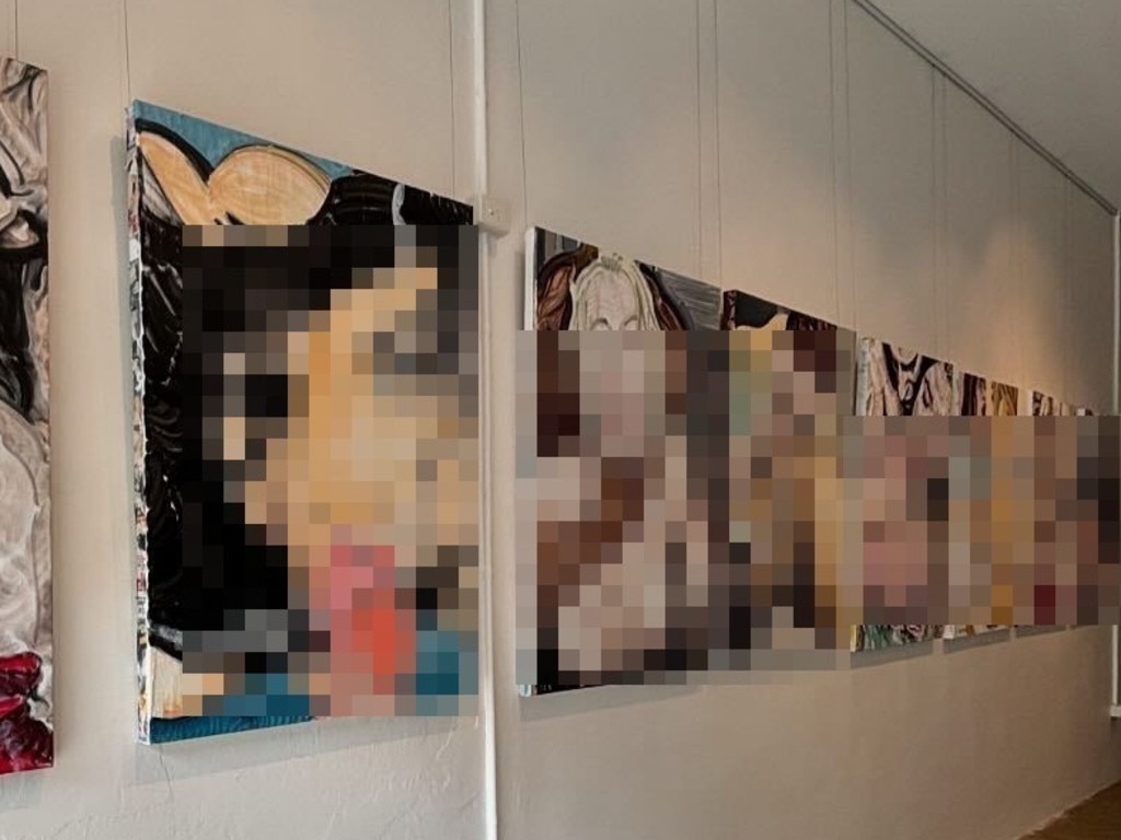 The exhibition garnered backlash from locals. Picture: Instagram