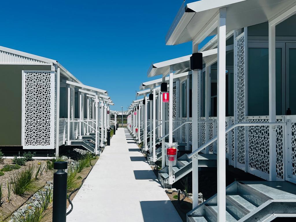 Inside the Pinkenba quarantine facility. Picture: Brisbane City Council