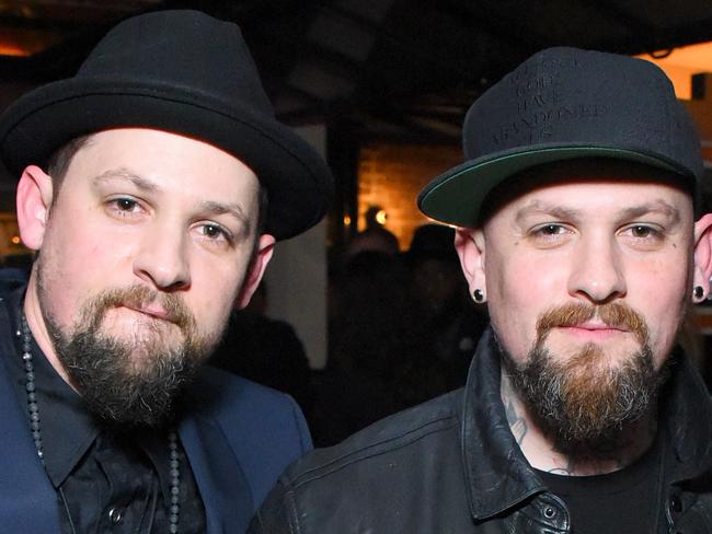 WEST HOLLYWOOD, CA - FEBRUARY 12:  Recording artists Joel Madden (L) and Benji Madden of Good Charlotte at a celebration of music with Republic Records, in partnership with Absolut and Pryma, at Catch LA on February 12, 2017 in West Hollywood, California.  (Photo by Araya Diaz/Getty Images for Republic Records)