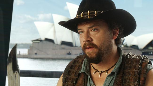 Comedy Actor Danny McBride as Dundee’s American-raised son back in Australia.