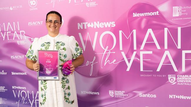 Carla Eisemberg at the 2025 NT News Woman of the Year Awards. Photo: Georgia Politis