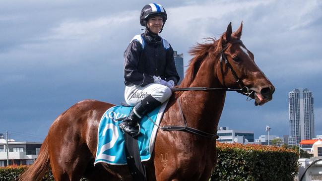 Rising Queensland apprentice jockey Tahlia Fenlon. Picture: Racing Queensland