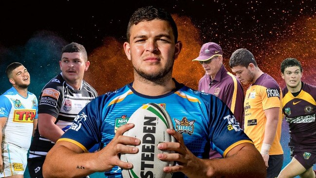 Ashley Taylor has gone through a difficult NRL journey.