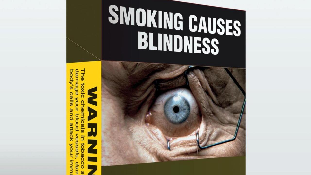 Push for new graphic images on cigarette packs