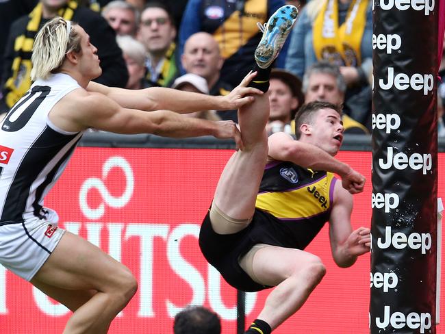 Jack Higgins slipped to pick 17 at last year’s draft. Picture: Michael Klein