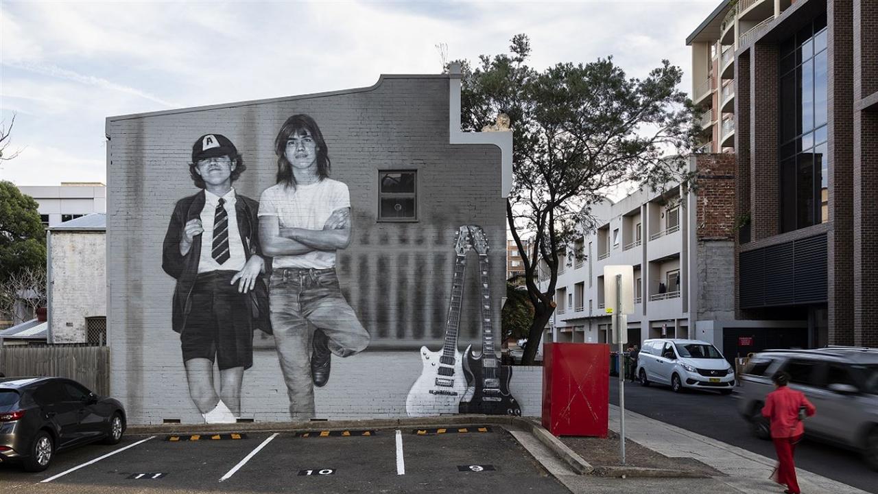 The mural painted at 12 Burleigh St Burwood. Picture: Burwood Council