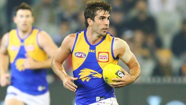 Andrew Gaff is also out of contract at year’s end and is being chased by several clubs. Picture: Getty