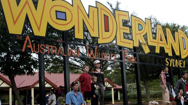 Wonderland Sydney was the biggest theme park in the southern hemisphere. Picture: Paul Miller